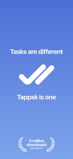Tappsk: ToDo & Habit Tracker screenshot