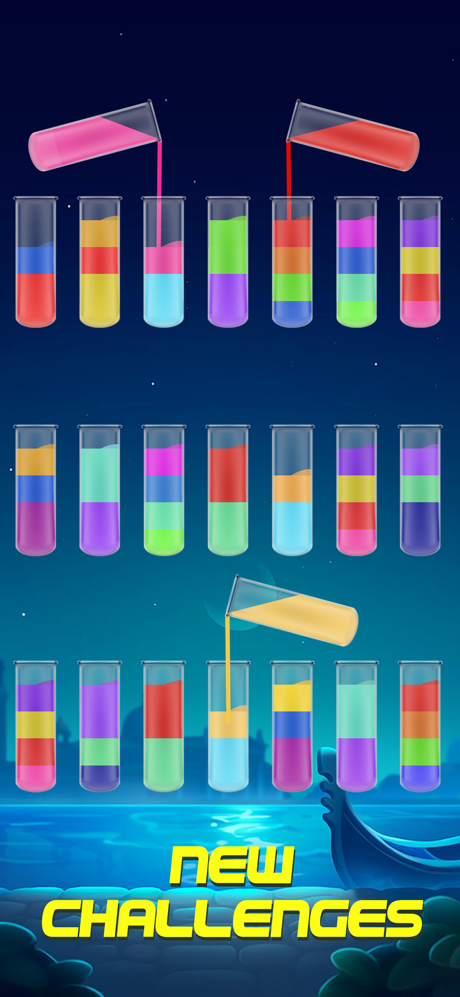 Water Bottle Sort: Color Games screenshot 3
