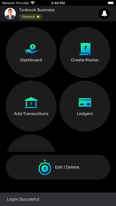 Txnbook screenshot