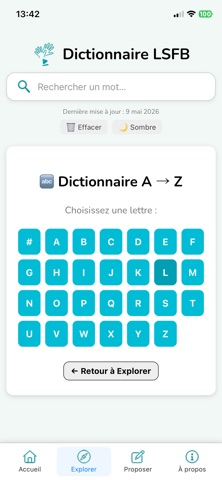 Dictionnaire LSFB Screenshot 3 of 7