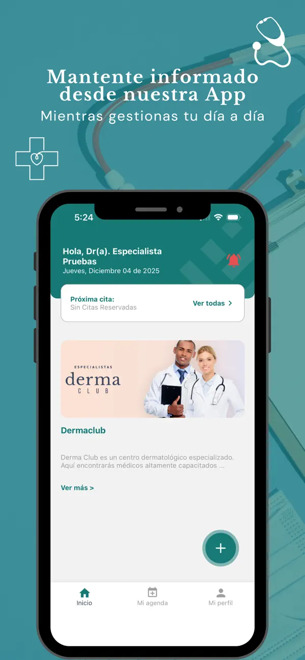 Screenshot #1 pour Healthclub Especialista