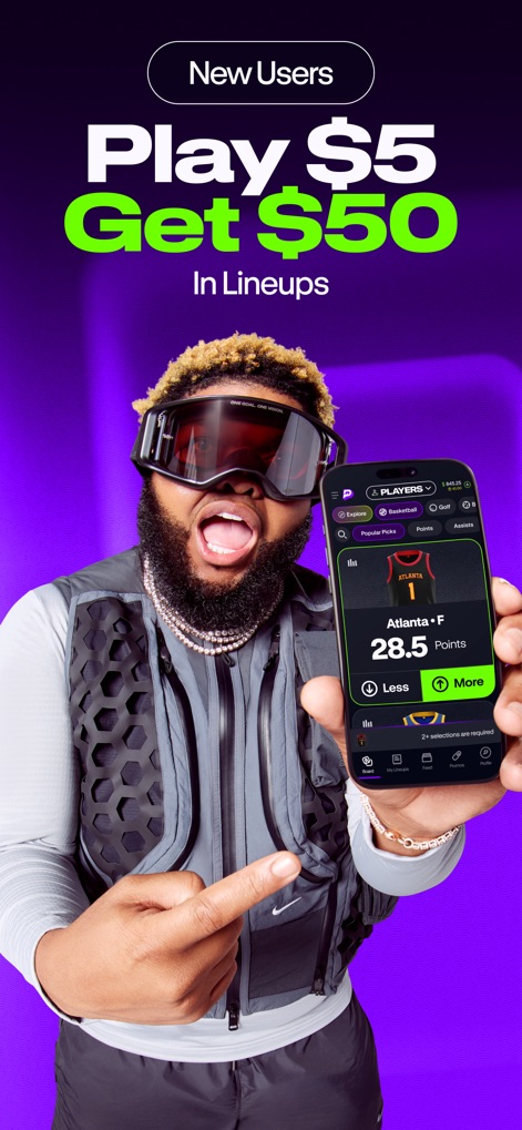 PrizePicks - Sports Picks - New User Bonus