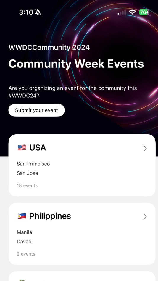 #1. Community Week #WWDC24 (iOS) بواسطة: Michie Dev Solutions, OPC