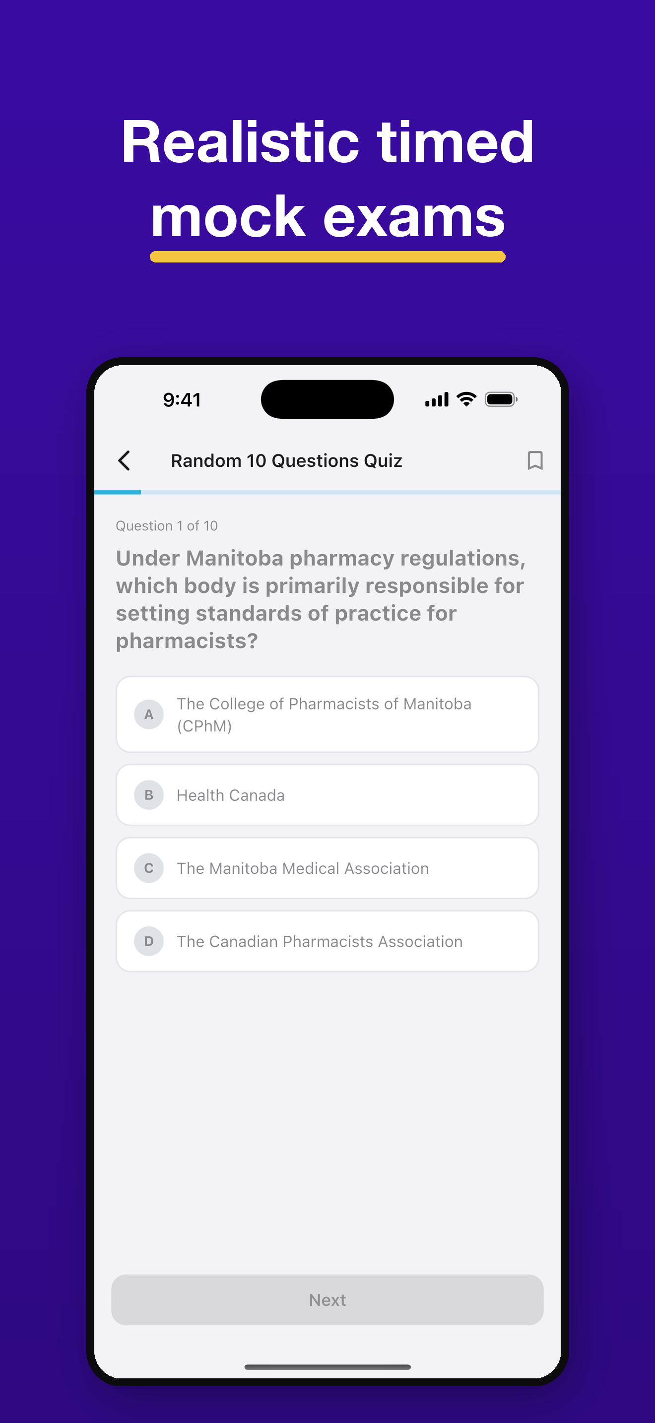MB Pharmacy Jurisprudence Prep screenshot 4