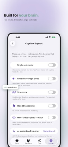 ADDMind: AI ADHD Planner Screenshot 5 of 7