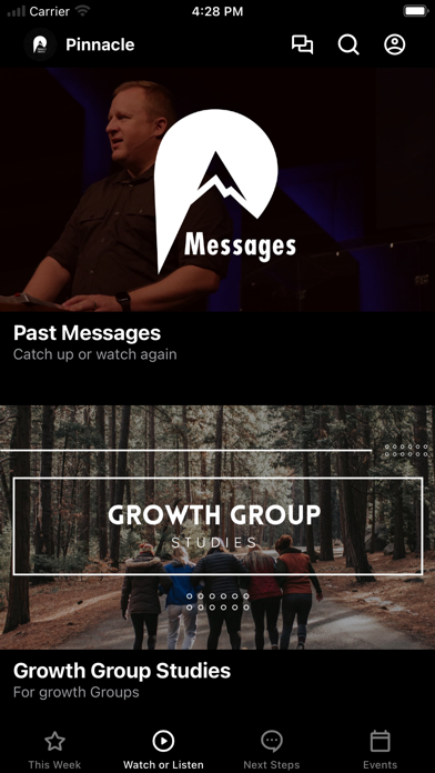 Pinnacle Church Canton Screenshot