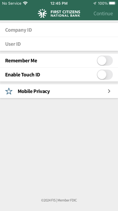 FirstCNB Business Screenshot