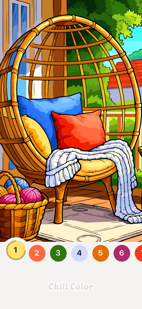 Chill Color - Paint by Number screenshot 10