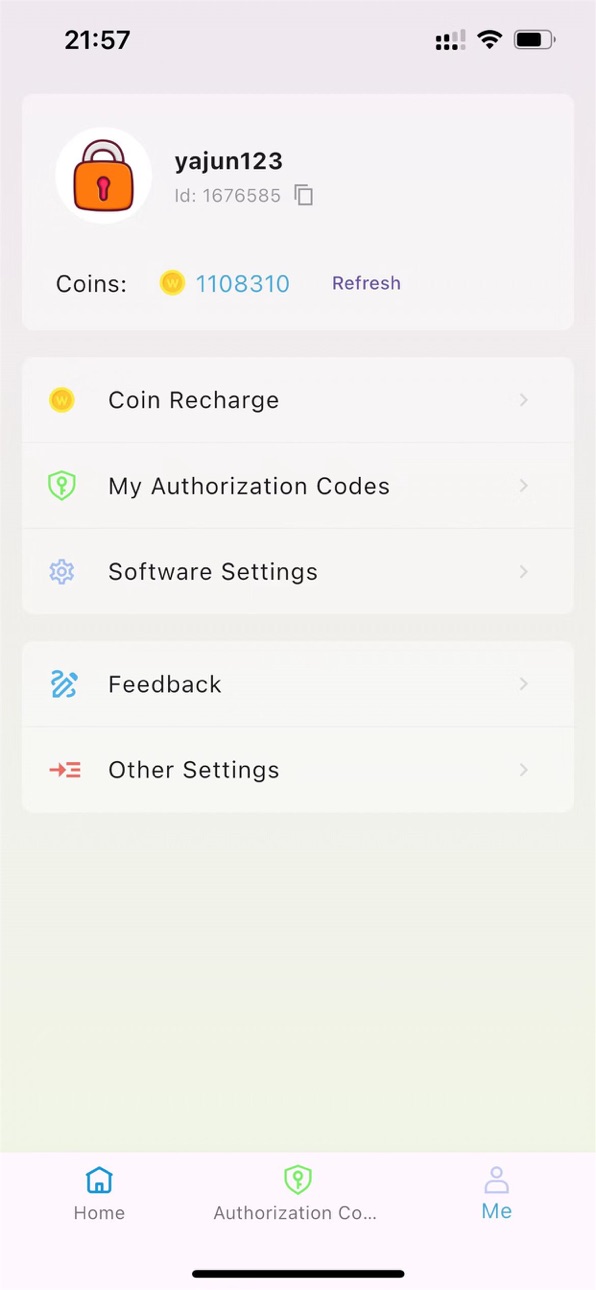 iPhone screenshot