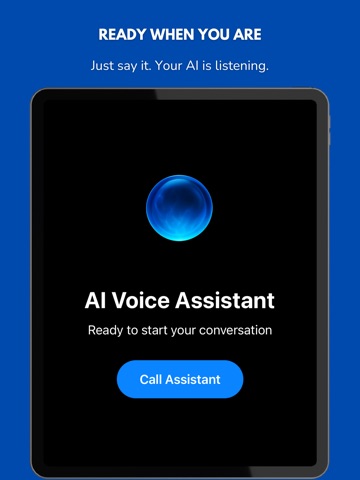 iAssist AI ipad screenshot 2