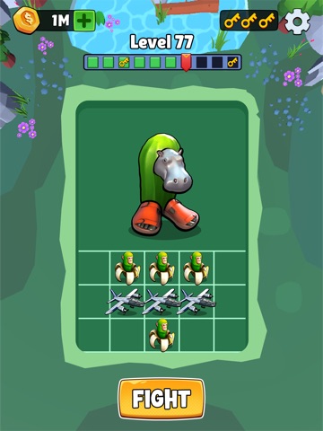 Monster Battle: Merge War Game iPad screenshot