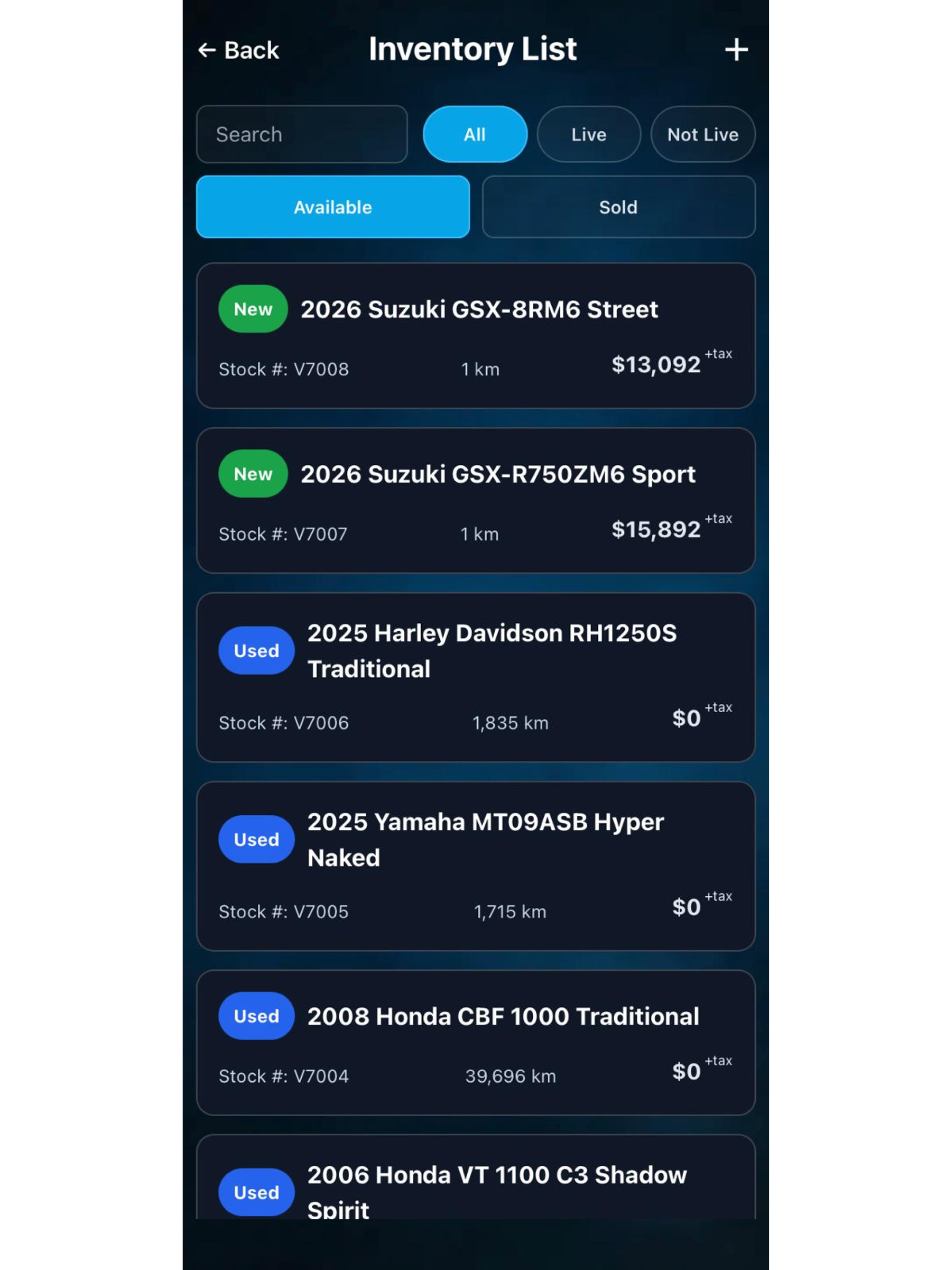 CARF Dealer Intelligence screenshot 9