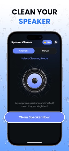 AquaBlast : Speaker Cleaner iPhone screenshot