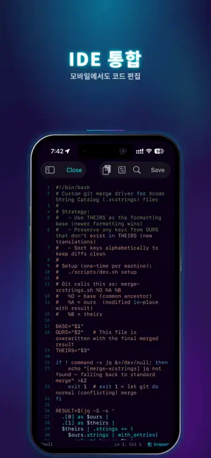 MTerm - SSH 터미널 iPhone screenshot 3