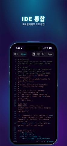 MTerm - SSH 터미널 iPhone screenshot 3