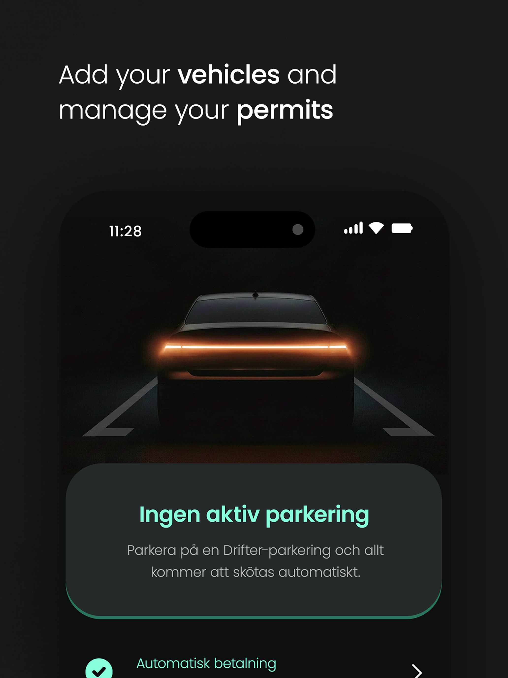 Drifter: Automate your parking