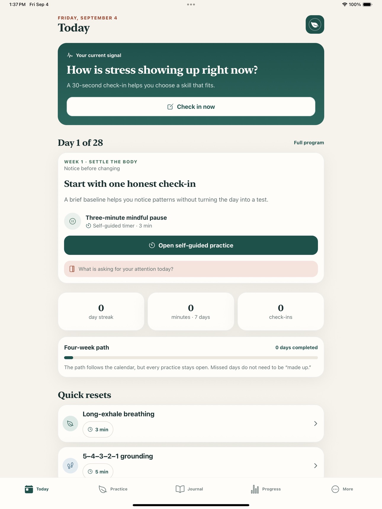 Screenshot 12 of Mindware Stress Coach