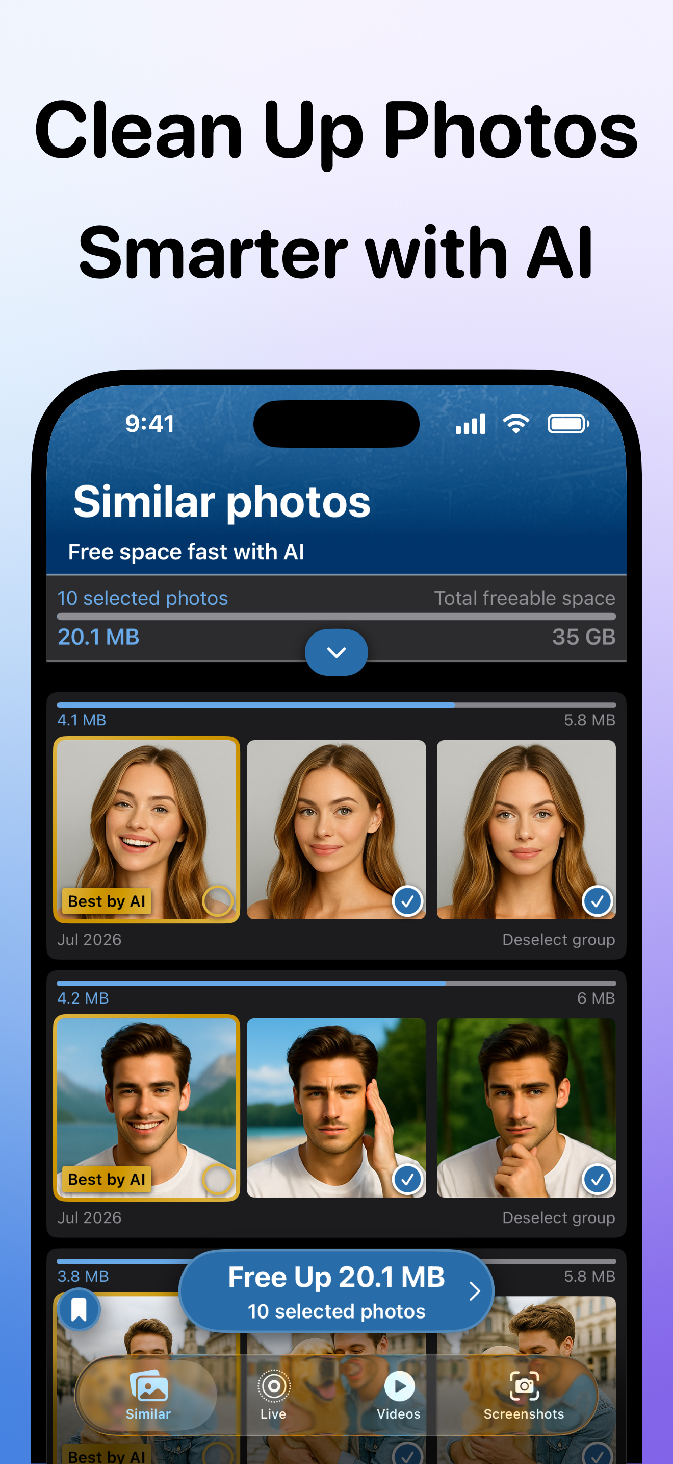AI Storage Photo Cleaner screenshot 2