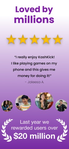 KashKick: Get paid to have fun iPhone screenshot 8