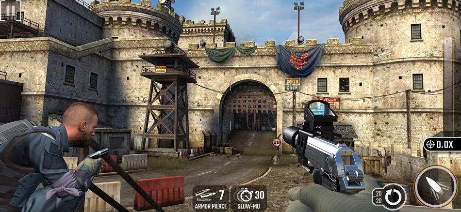 #3. Sniper Strike: Shooting Games (iOS) Bởi: Mobile Gaming Studios