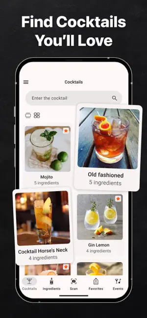 Cocktail Recipes - Shakebar screenshot 1