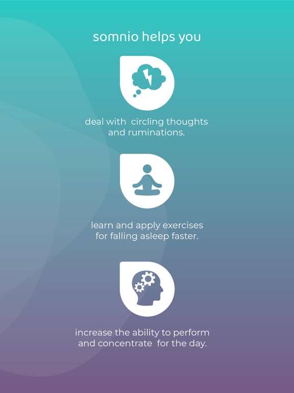 somnio - sleep coach iPad screenshot 5 - Medical app