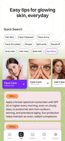 Face Analyzer & Beauty Score screenshot