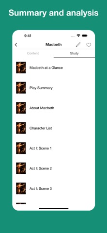 Shakespeare's Complete Works iPhone screenshot