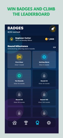 Perfect Slice: 50/50 Cut Game Screenshot 3 of 4