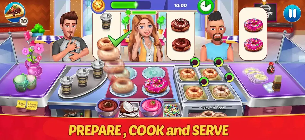 Screenshot #1 pour Kitchen Chef : Cooking Manager