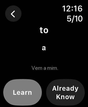 Most Common Portuguese Words screenshot 22