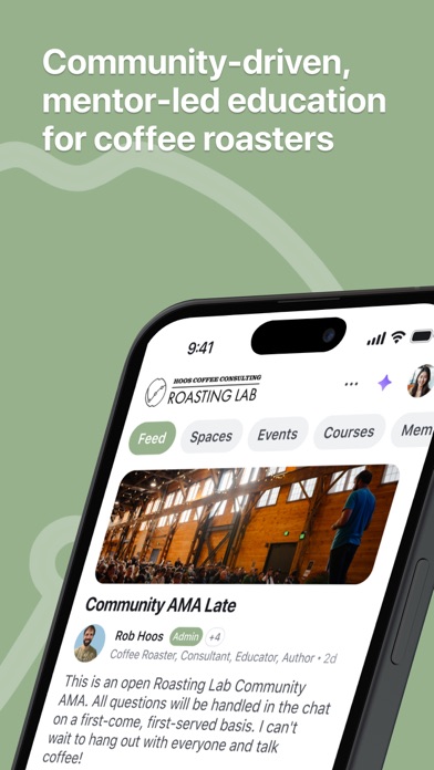 Roasting Lab iPhone screenshot 1 - Social Networking app