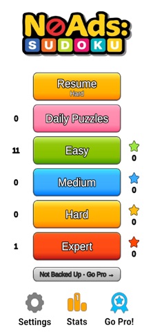 No Ads: Sudoku Screenshot 2 of 3