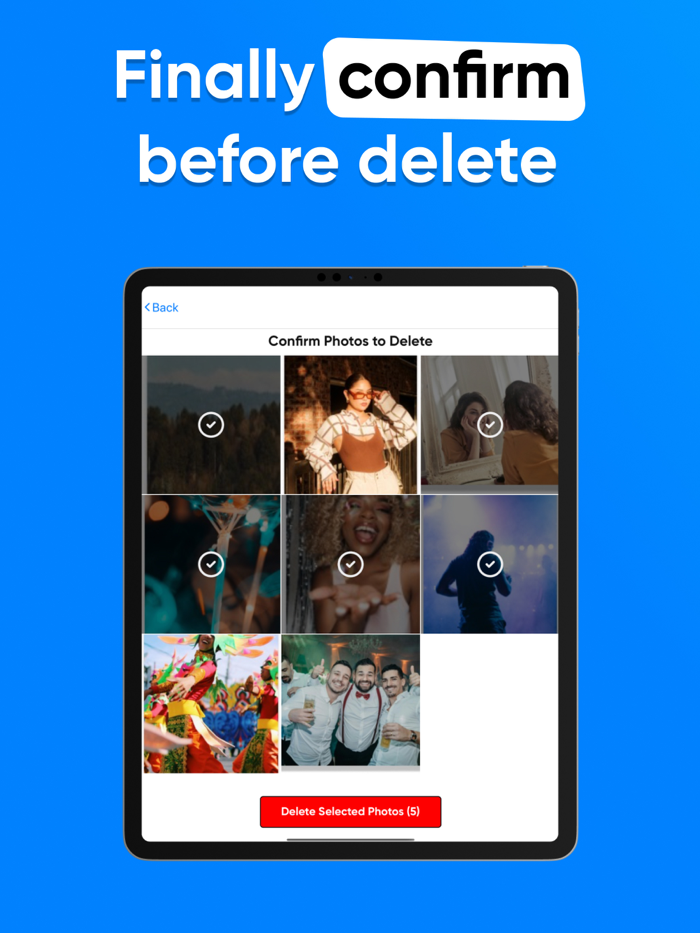 Photo Delete Swipe to Clean