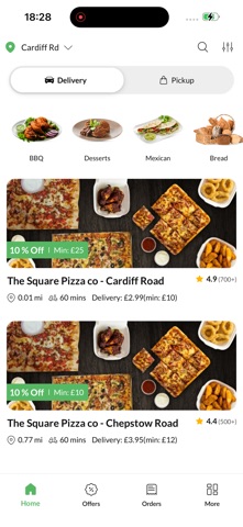 The Square Pizza Screenshot 2 of 5