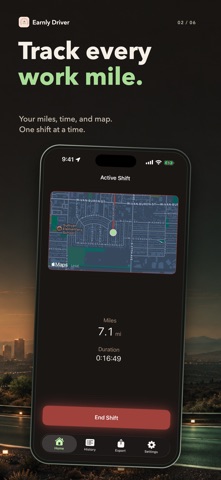 Earnly: Gig Driver Mileage Screenshot 2 of 6