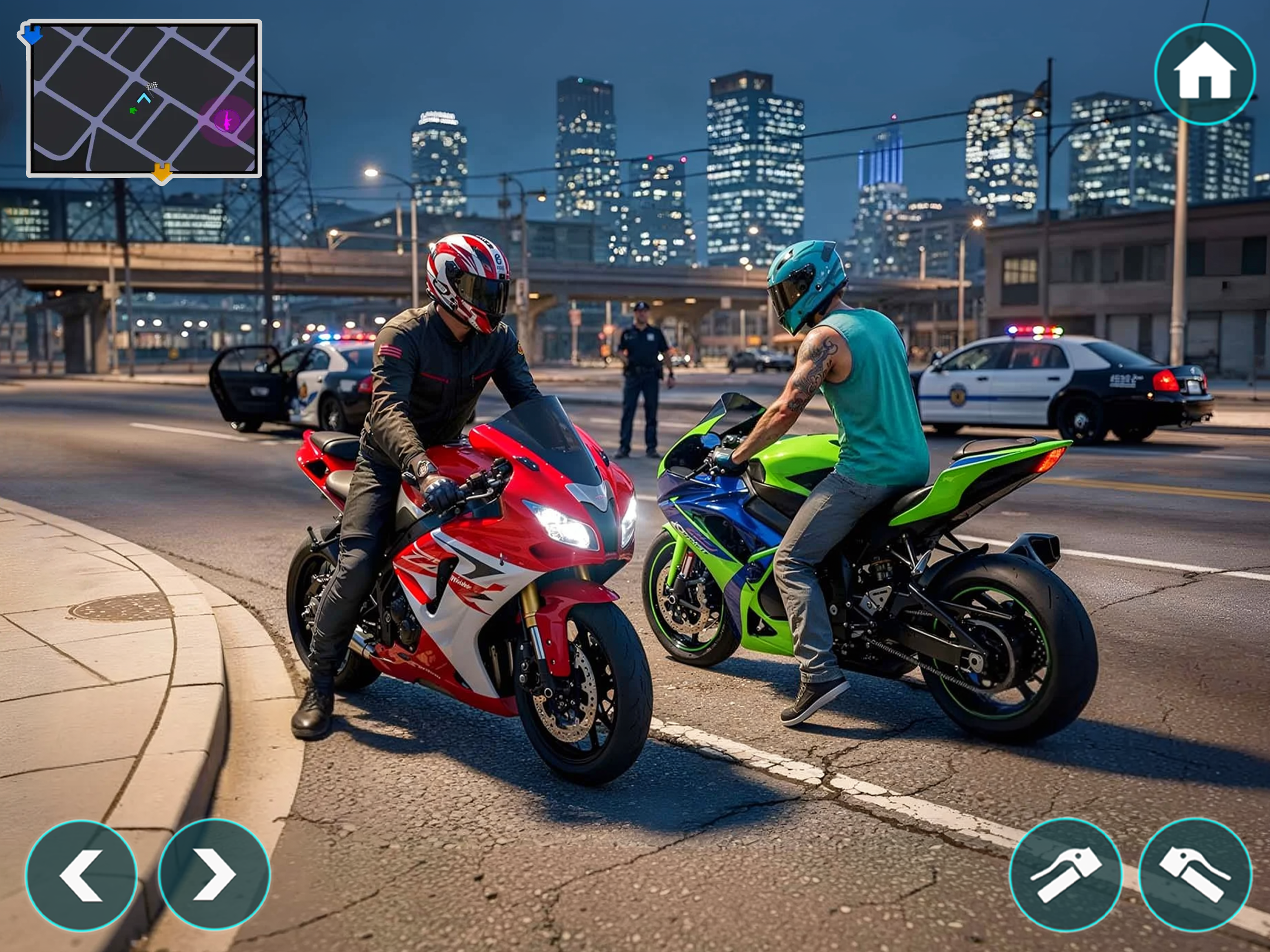 Street Bike Game: Moto Wheelie screenshot 11