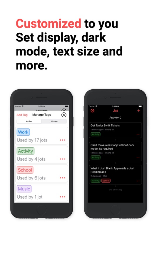 #9. Just Jot App (iOS) By: Juice Box Monkey Designs