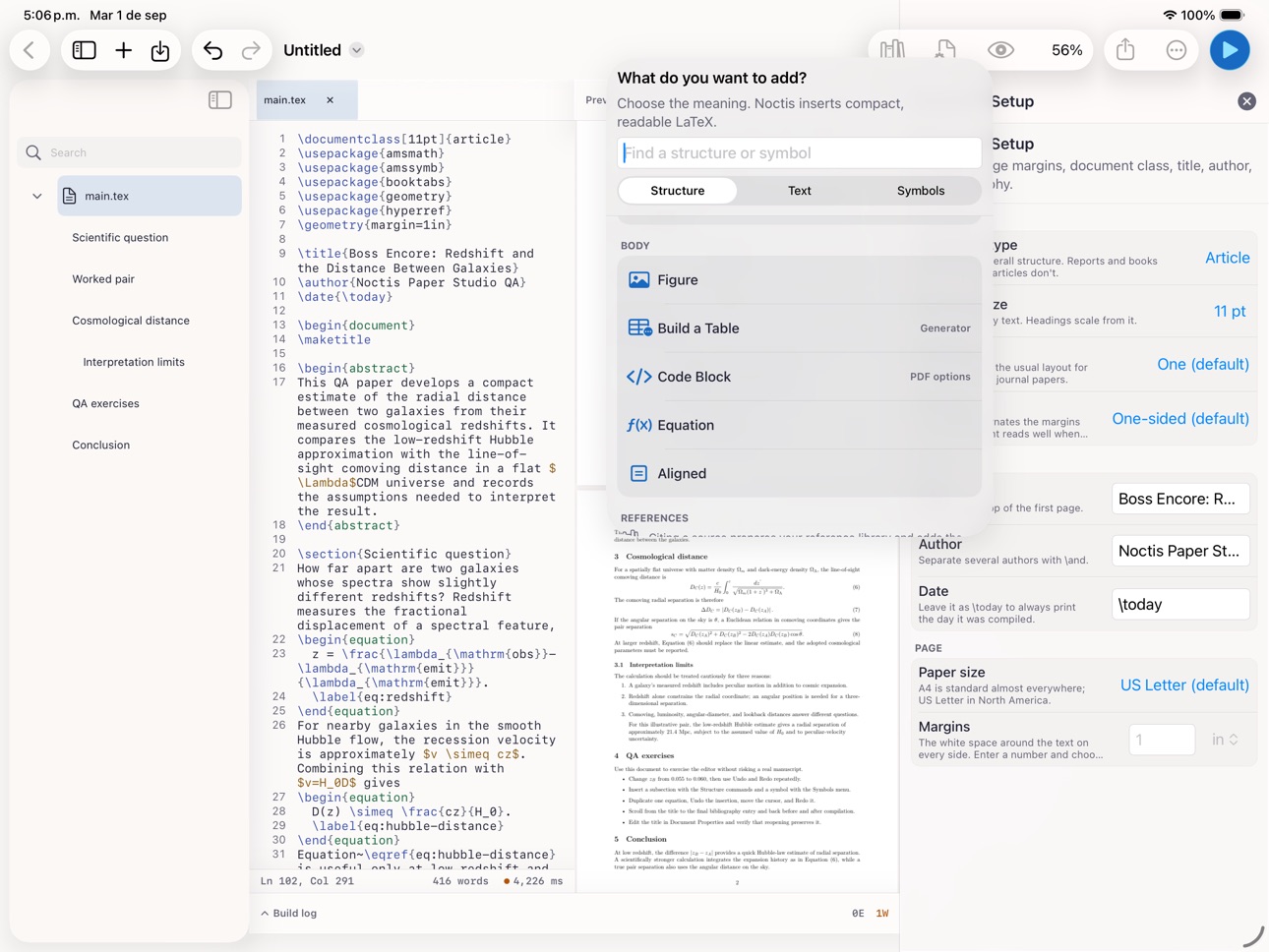 Screenshot 5 of Noctis Paper Studio