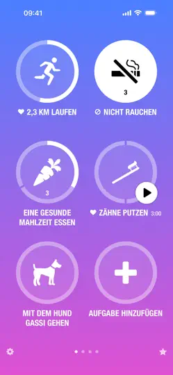 Screenshot von Streaks auf dem iPhone 3