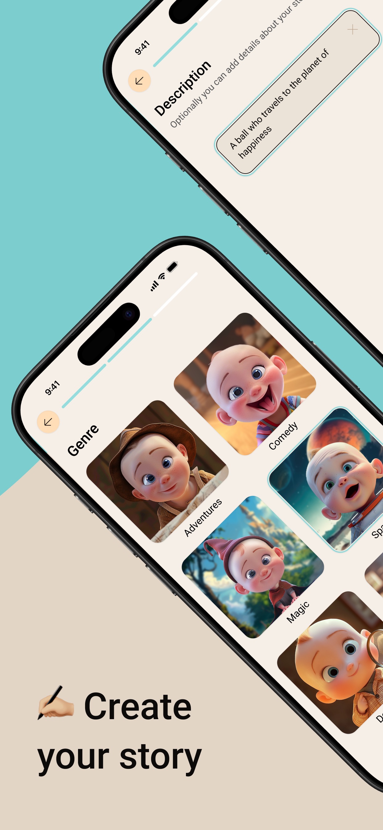 Screenshot 2 of AI Baby Tales - kids' stories