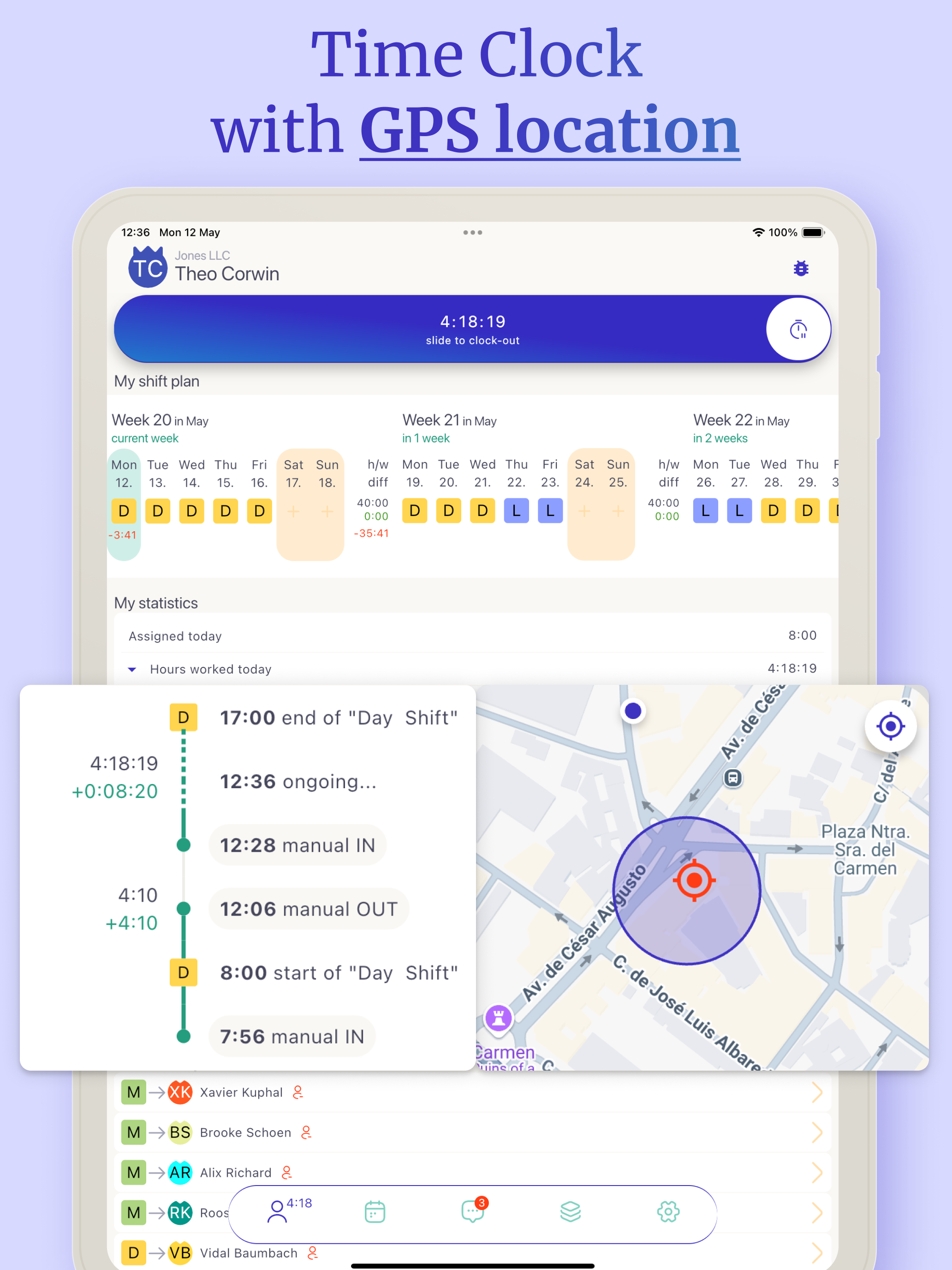 Shift Planner - Shiftdora