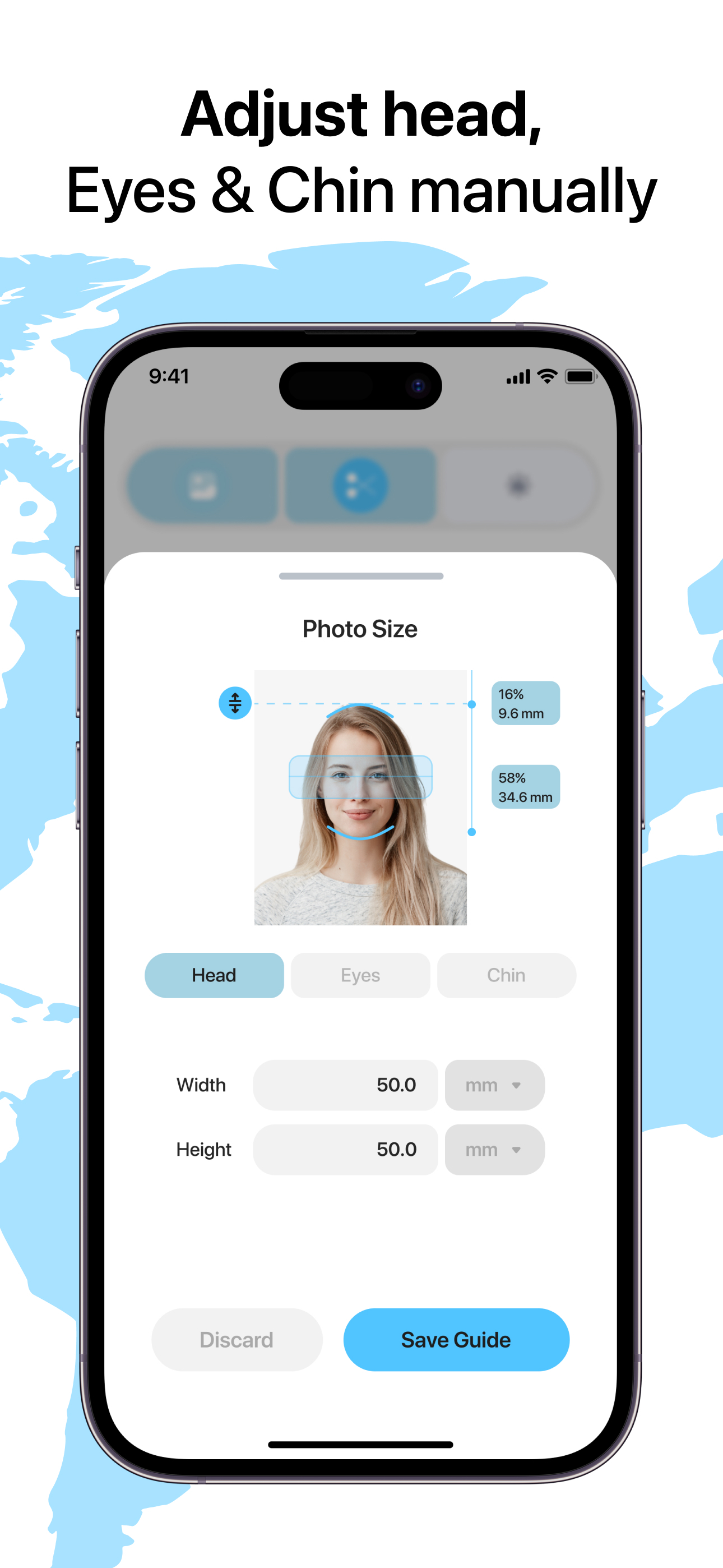 Passport ID & Visa Photo Edit