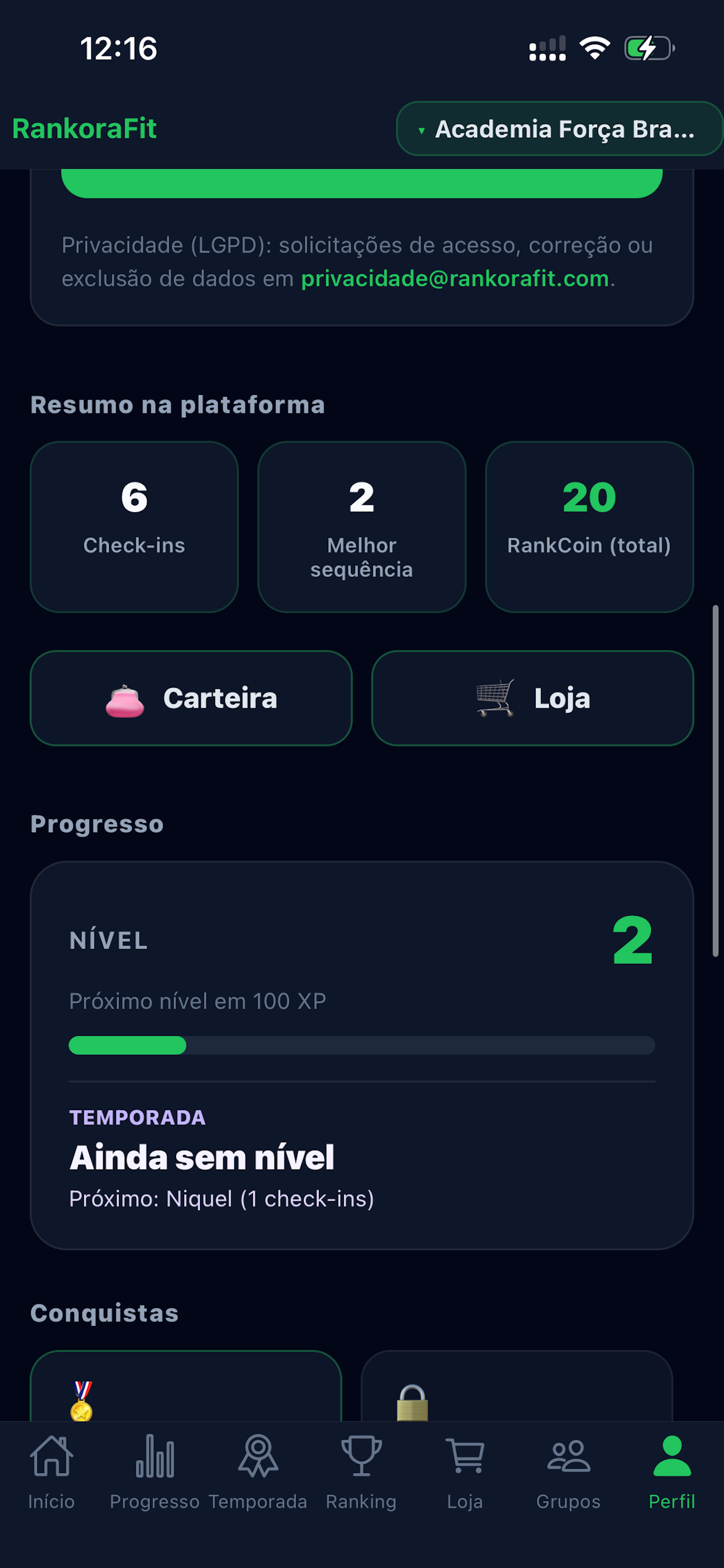 RankoraFit screenshot 6