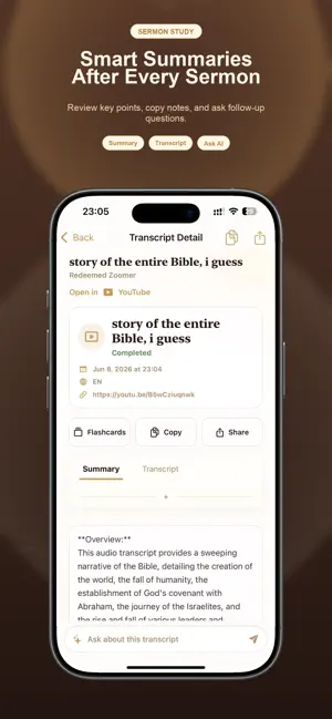 SermonFlow: AI Notes screenshot 4