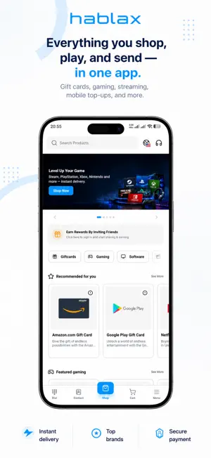 Hablax: Games & Gift Cards screenshot 1