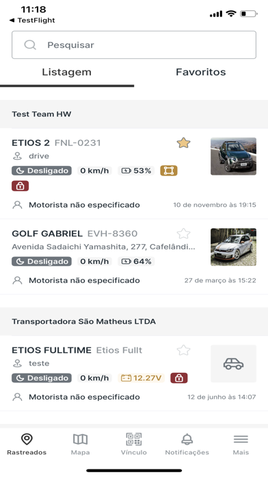 Military Rastreamento Screenshot
