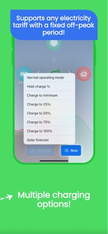 Growatt Off-Peak Planner screenshot