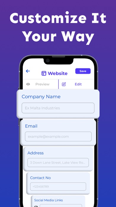 Website Creator - No code site Screenshot 5 of 6