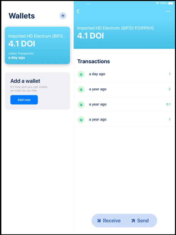 Screenshot #5 pour DoiWallet